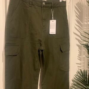 Army Green Cargo Pants